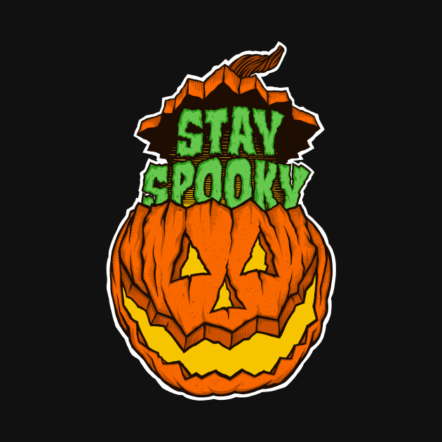 Stay Spooky Pumpkin by popgorn