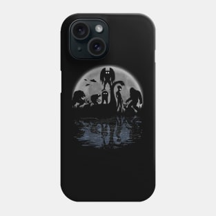 Cryptid Creatures With Moon Phone Case