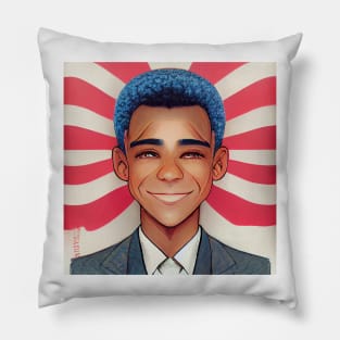 Barack Obama | President of the United States | Manga style Pillow