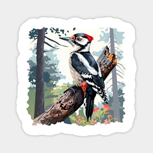 Woodpecker Magnet