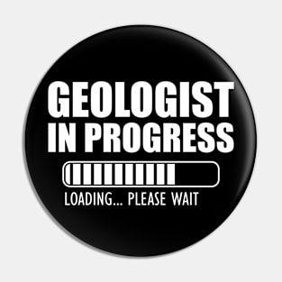 Geologist in progress loading w Pin