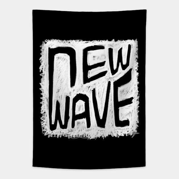 New Wave Tapestry by badlydrawnbabe