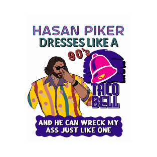 Hasan Piker Dresses Like a 90s Taco Bell T-Shirt