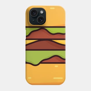 Triple Burger Phone Case