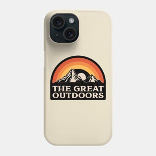 The Great Outdoors Mountains Mountain Outdoor Phone Case