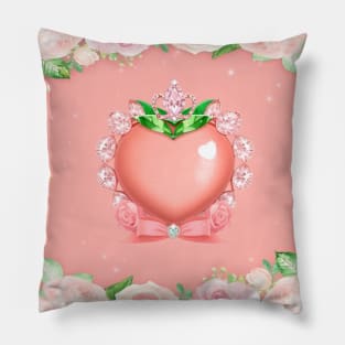 Peachy Princess Roses {Accessories} Pillow