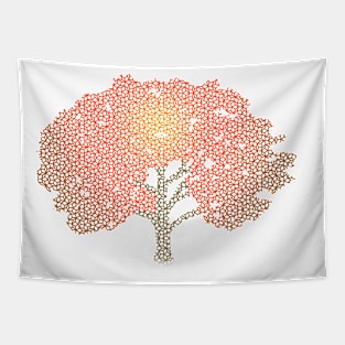 Penrose Emergent Autumn Maple Tapestry