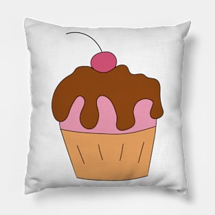 Single cake. Pillow