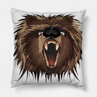 Roaring Bear Pillow