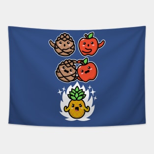 Mashup Pine Apple Fusion Super Pineapple Tapestry