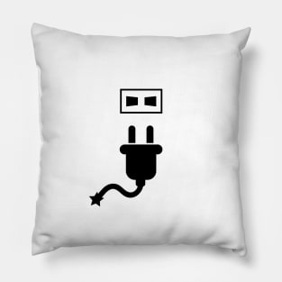 Plug and Socket Pillow