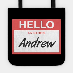 Andrew | Funny Name Tag Tote