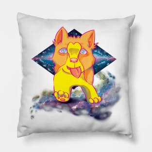 Galaxy Corgi Pillow