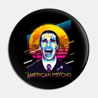 Psycho 90s Styled Design For Fans Pin