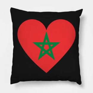 Morocco flag Pillow