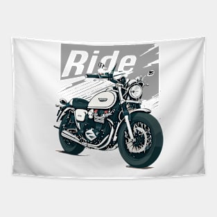 Ride - Classic motorcycle Tapestry