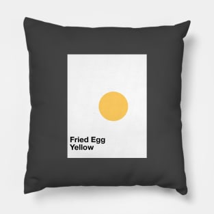 Pantone Fried Egg Pillow