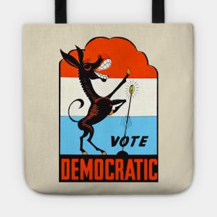 American Vote Democratic Vintage Tote