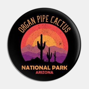 Organ Pipe Cactus National Park Arizona Pin