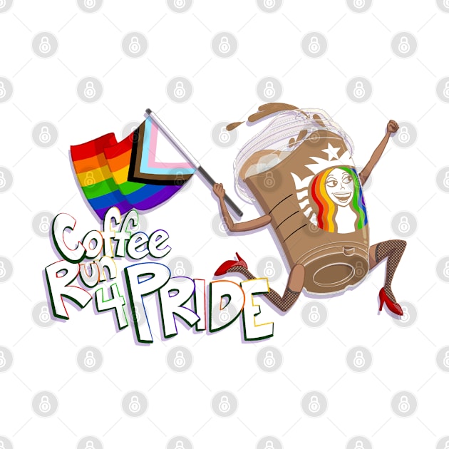 Coffee Run 4 Pride by PanBlanco37