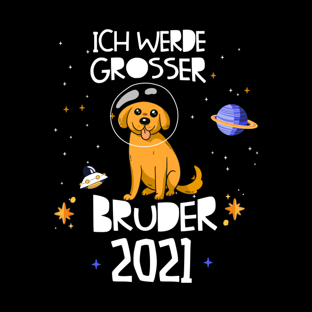 Großer Bruder 2021 Astronauten Hund Planeten by alpmedia