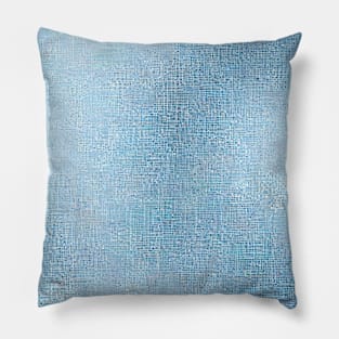 Abstract Blue grunge Texture Pillow