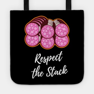 Respect the Stack - Salami Tote