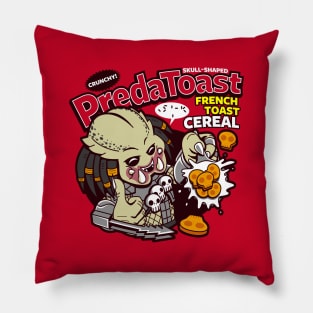 Funny Retro 80's Sci-fi Alien Villain Kawaii Breakfast Cereal Pillow