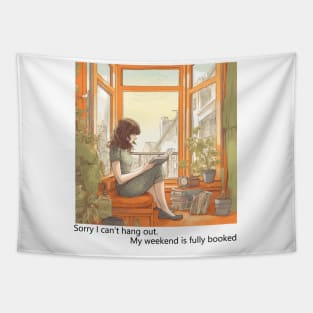 Fully "Booked" Tapestry