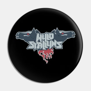 Bill And Ted Wyld Stallyns Logo Pin