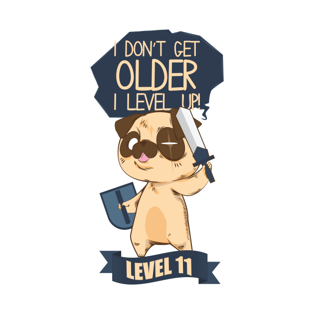 Birthday Level Up 11 by avshirtnation