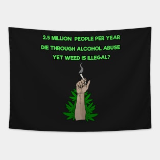 Legalize Weed Tapestry