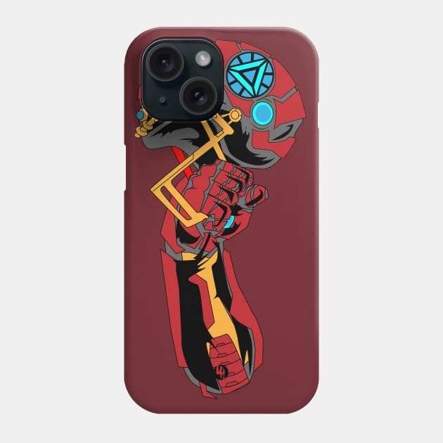 Iron Helm Phone Case by kodyart101