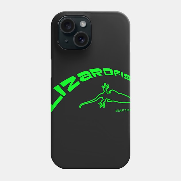 Lizardfish Phone Case by fuzzotron