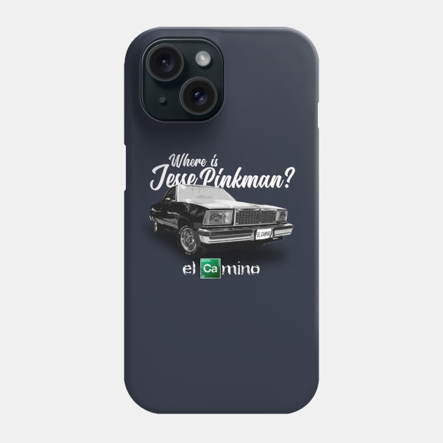 Where is Jesse Pinkman? Phone Case by SibaritShirt