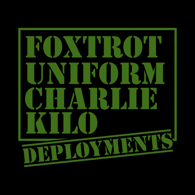 Foxtrot Uniform Charlie Kilo Deployments by thingsandthings