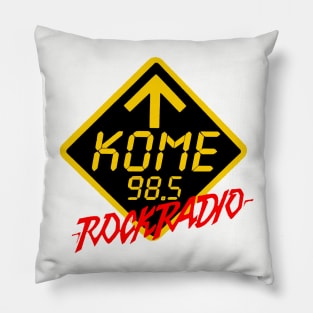 KOME 98.5 Rock Radio Pillow