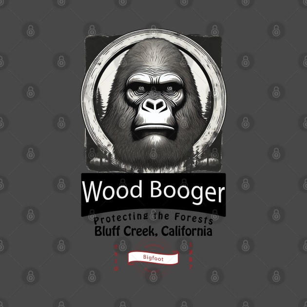 Wood Booger Bigfoot Sasquatch by JonHale