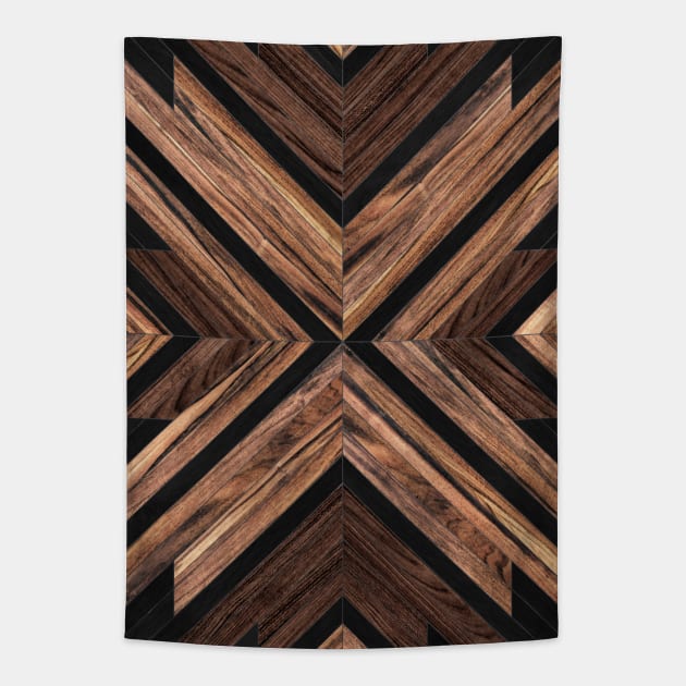 Urban Tribal Pattern No.3 - Wood Tapestry by ZoltanRatko