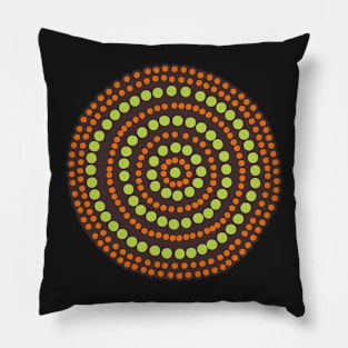 Awesome Aboriginal Dot Art Pillow