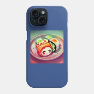 Kawaii Anime Sushi Phone Case