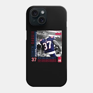 Damien Harris Paper Poster Phone Case