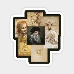 Leonardo Da Vinci Art Magnet