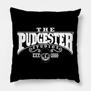 The Pudgester Studios (White Version) Pillow