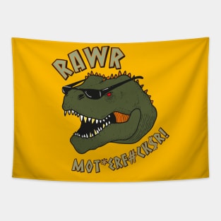 RAWR T-Rex Tapestry