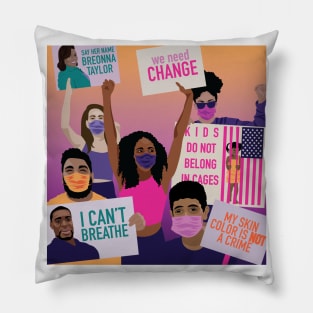 2020 Protests Pillow