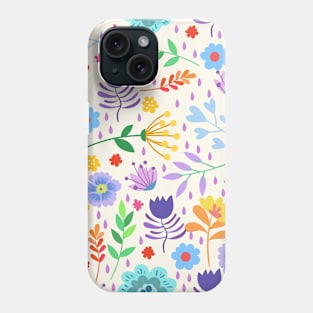 Cute Flower Garden Illustration Phone Case