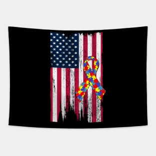 Autism Flag Autism Tapestry