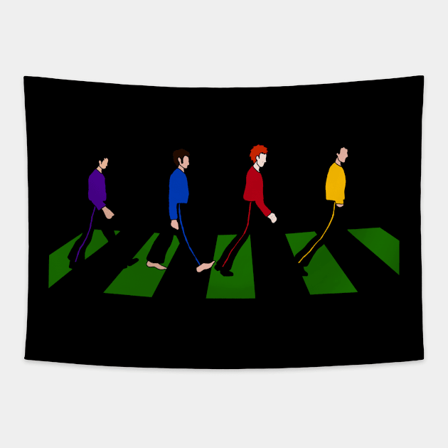 Wiggle Road Tapestry by VanGoth