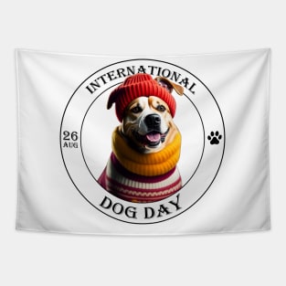 International Dog Day Tapestry